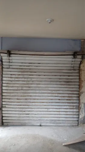 Porta de enrolar de aço completa 