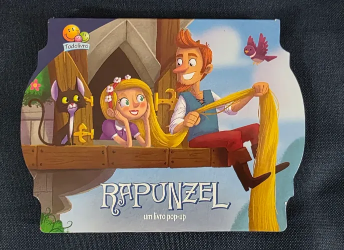 Livro Infantil Rapunzel Novo pop-up 3D
