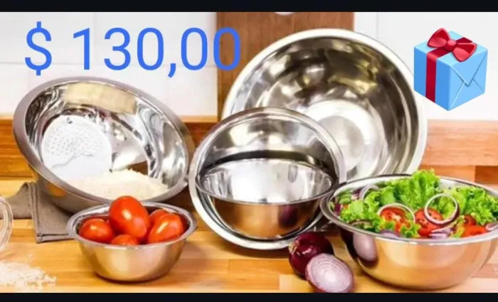 Vasilhas inox 