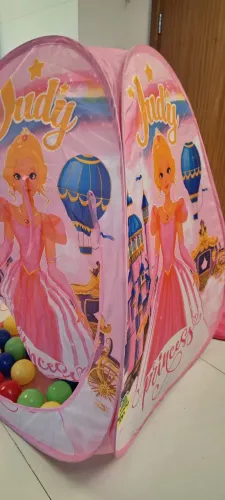 Barraca Piscina + Bolinhas Cabana Princesa Judy Infantil