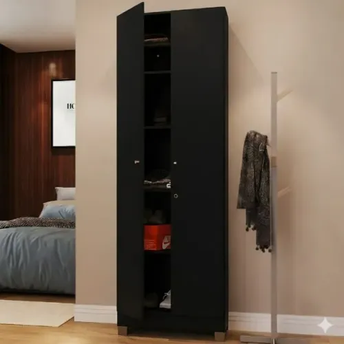 Multiuso preto mobile nova de fabrica com chave