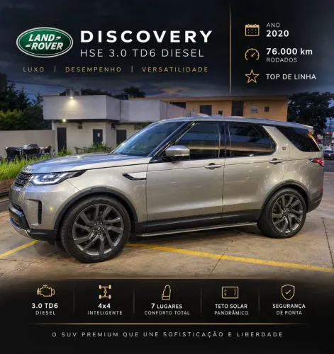 Land Rover Discovery HSE 3.0 V6 4X4 TD6 Diesel Aut. 2020