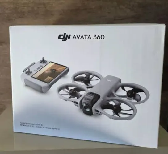 Drone DJI AVATA 360 combo fly more RC2 tela (LACRADO) homologado na ANATEL  