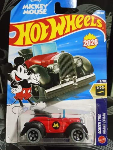 Hot Wheels Mickey Mouse car
