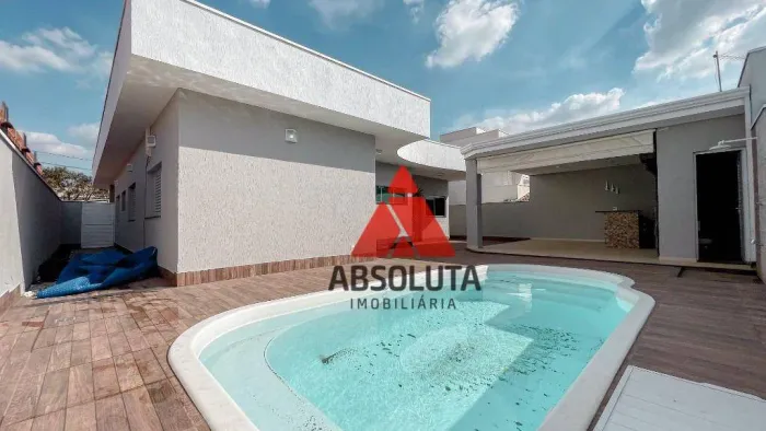 Casa com 3 dormitórios para alugar, 253 m² por R$ 8.000/mês - Loteamento Residencial Jardi