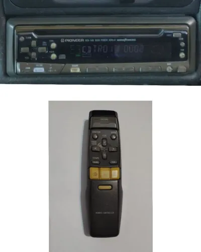 Cd Pioneer Deh 546 + controle remoto cxb1160 não é golfinho águia 823 825 835 836