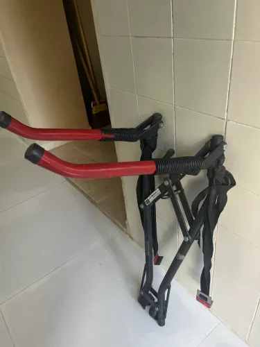 Transbike de Porta-Malas para 2 Bicicletas Dobrável Universal