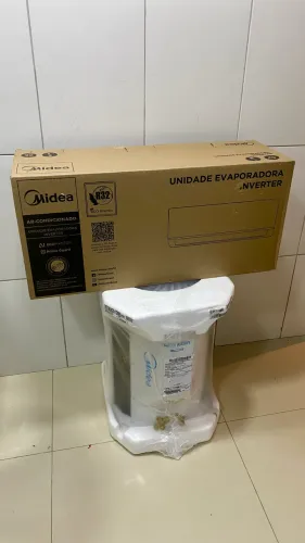 Ar condicionado Split Midea 12.000 Btus inverter novo com nota