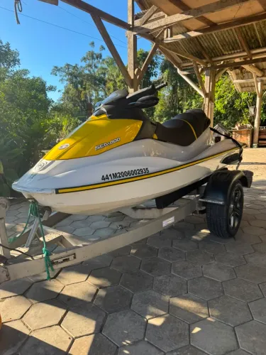 JET SKI SEA-DOO GTI 130 2007 + CARRETA - PRONTO PARA USO