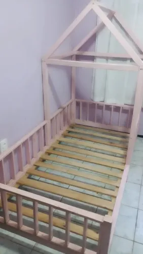 Cama montessoriana tamanho solteiro