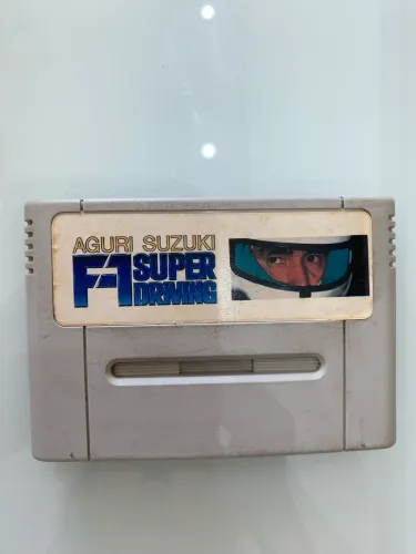 Jogo Super Nintendo - Aguri Suzuki F1 Super Driving