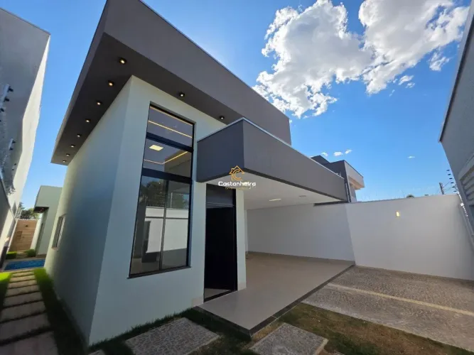 Casa Nova 03 Quartos sendo 02 Suítes Plenas - Plano Diretor Sul