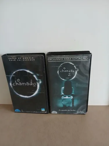Fitas Vhs O Chamado 1 e 2 - Dubladas
