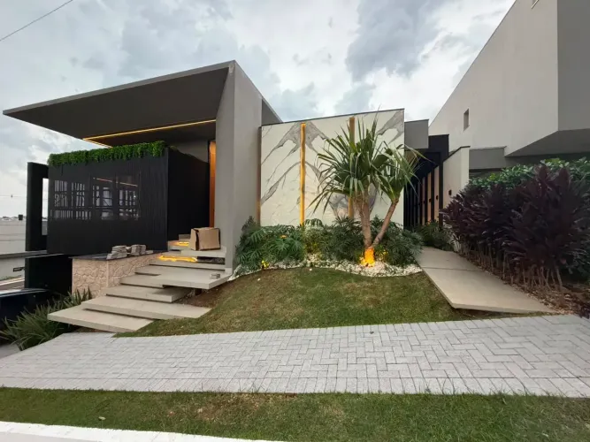 Casa de condomínio para venda tem 336 metros quadrados com 1 quarto