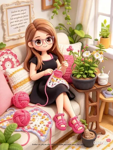 Crochê essa moda pega ? lindos produtos em promoção bolsa infantil r$ 30