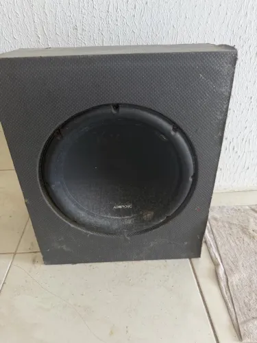 subwoofer 12 polegadas audiophonic