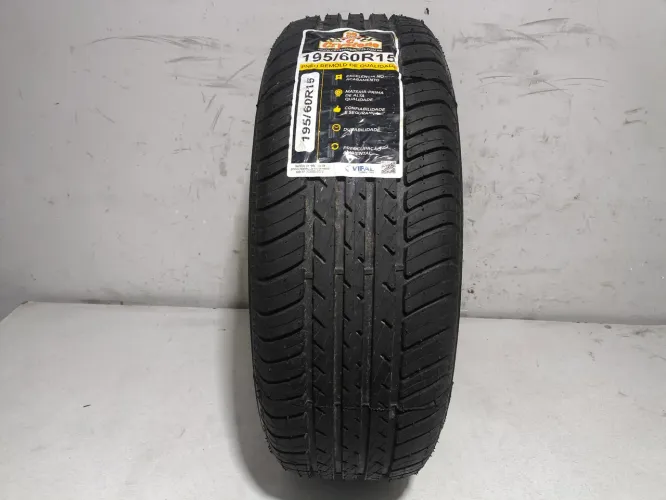 Pneu 195/60/15 NOVO Crystone Pneu Novo 195 60 Aro 15 Crystone Em 6X Sem Juros Cartão