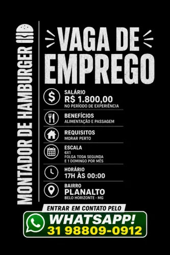 Montador de hamburguer
