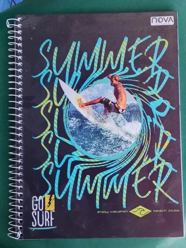 Caderno 1 Matéria - Capa Dura