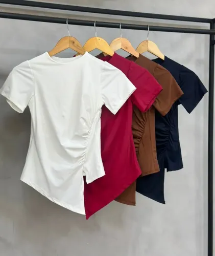 Blusa assimétrica