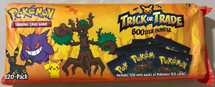 Pokémon TCG Trick Or Trade Booster Bundle 120 Packs 360 Cards
