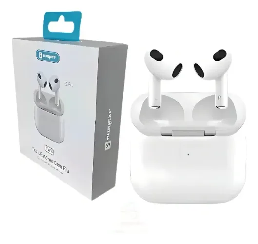 Fone Sem Fio Sumexr 4 Pro Tws Branco Bluetooth