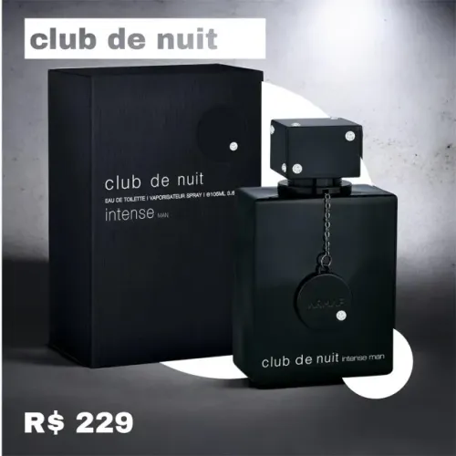 Perfume Armaf Club de Nuit Intense Man 105ml - Original e Lacrado!