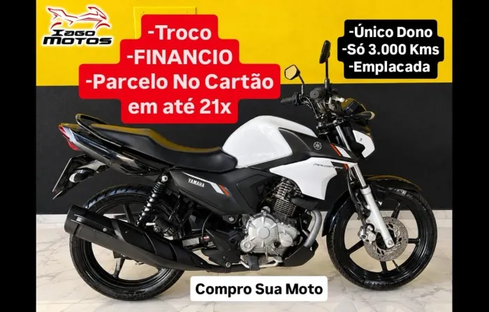 Yamaha Factor 150 ED 2025, EXTRA, start fan fazer titan bros 125 160 250 300 cb twister