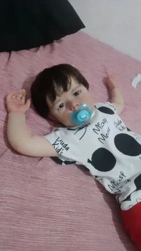 Bebê reborn toddler Liam pegue e monte