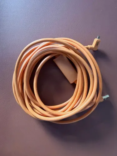 Cabo USB 3.0 normal para Mini-B 2.0 laranja 5 metros - USADO