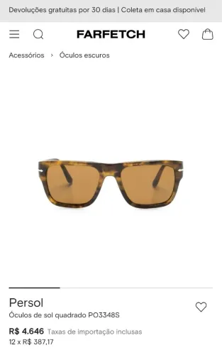 Óculos de Sol / Marca Persol