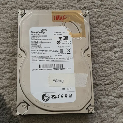 HD 500Gb imac A1311 formatado