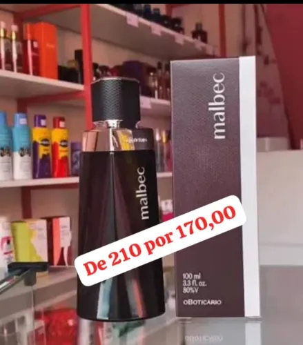Promoção Malbec o boticario