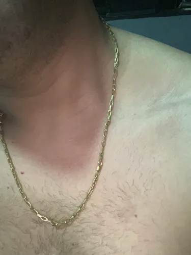Colar em ouro- top estilo tijolinho
