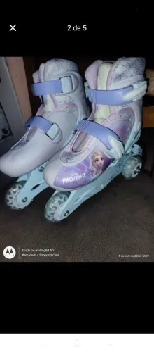 Patins da Frozen 3 rodas