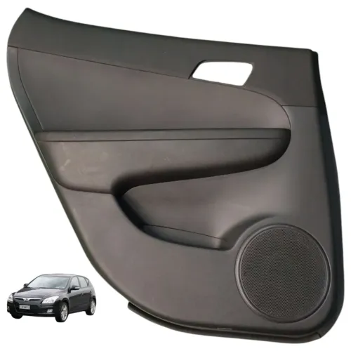 Forro Porta Traseira Esquerda Hyundai I30 2010 2011 2012 Preto