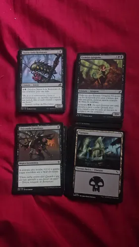 Deck preto comum Magic