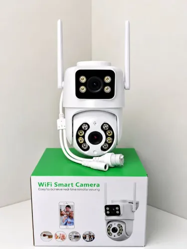 Câmera WiFi Inteligente Externa HD Visão Noturna