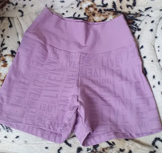 shorts live lilás p