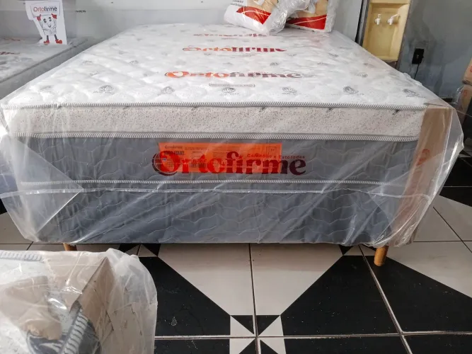 PROMOÇÃO/ CAMA BOX CASAL DE MOLAS ENSACADAS!