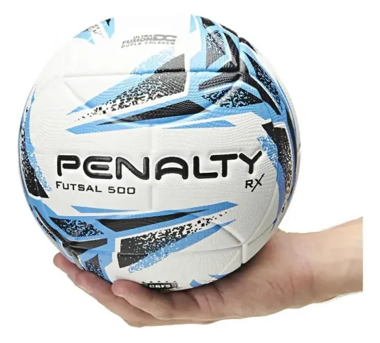 Bola Futsal Penalty Rx 500 Xxiii Azul - Original Nova