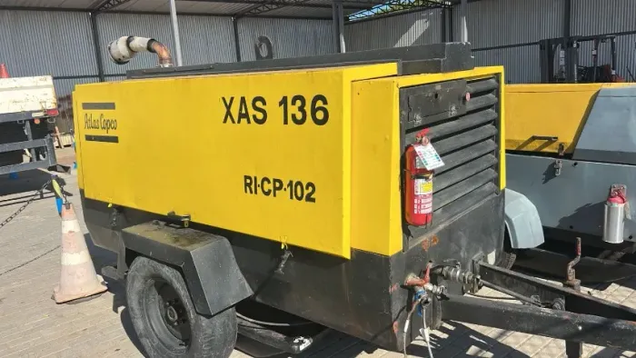 Compressor de ar a diesel Atlas Copco 136 