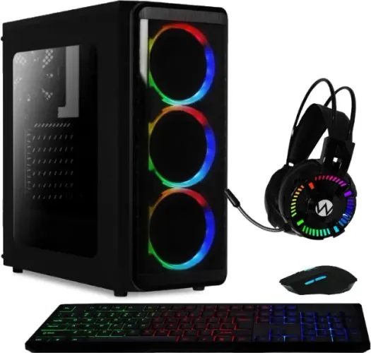 PC Gamer Skill AMD 6-Core 3.8GHz | 8GB RAM | Radeon R5 2GB | SSD 120GB | Kit Gamer