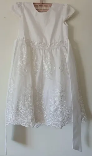 VESTIDO DAMINHA BRANCO DE LUXO