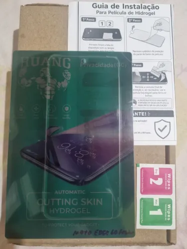 Película hidrogel privacidade fosca moto edge 60/60fusion/60pro