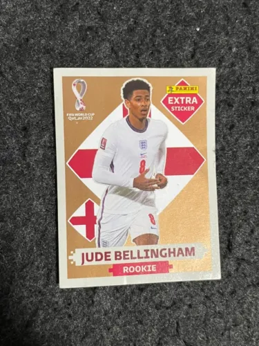 Figurinha extra sticker Jude Bellingham BRONZE Copa do Mundo 2022