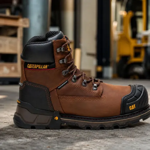 Bota coturno Caterpillar modelo EXCAVATOR cano 6 original tamanho 39/40