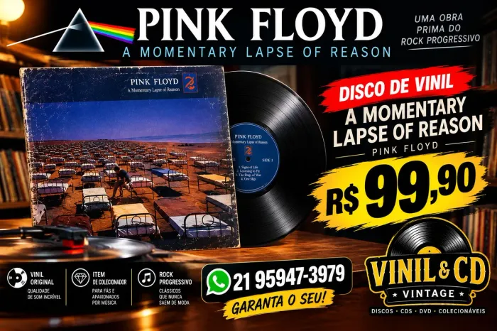 LP PINK FLOYD A Momentary Lapse of Reason