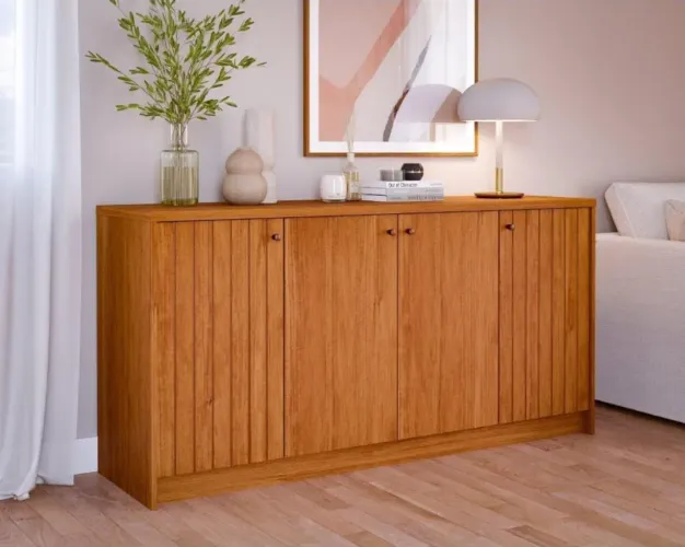 Buffet Lia Cimol - 4 Portas com Design Moderno | Entrega Imediata