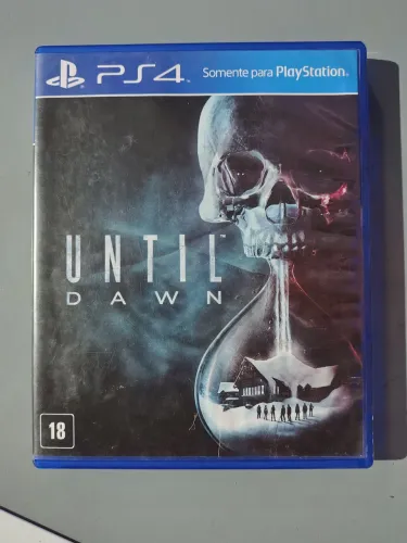 Jogo PS4, Until Dawn (ACEITO TROCA)
